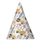 Chapeaux De Fètes Thème de construction fête d'anniversaire (Droite)