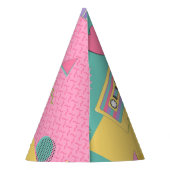 Chapeaux De Fètes Thème des années 90 Anniversaire Casquettes (Dos)