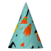 Chapeaux De Fètes Thème Halloween Witchen sans couture (Gauche)