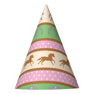 Chapeaux De Fètes Thème mignon de fête d'anniversaire de poney de