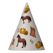 Chapeaux De Fètes Thème occidental personnalisable (Gauche)