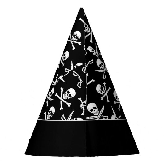 Chapeaux De Fètes Thème Pirate Kids Party (Dos)