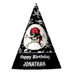 Chapeaux De Fètes Thème Pirate Kids Party