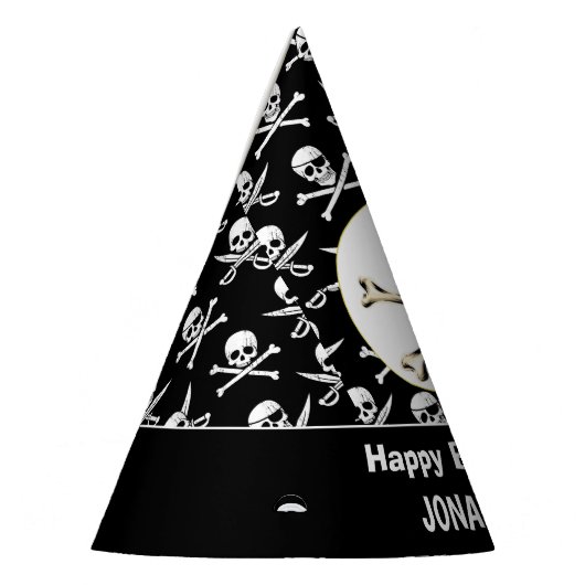 Chapeaux De Fètes Thème Pirate Kids Party (Gauche)