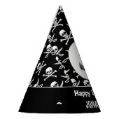 Chapeaux De Fètes Thème pirate Soirée d'Adulte Crâne. NAUTICAL (Gauche)