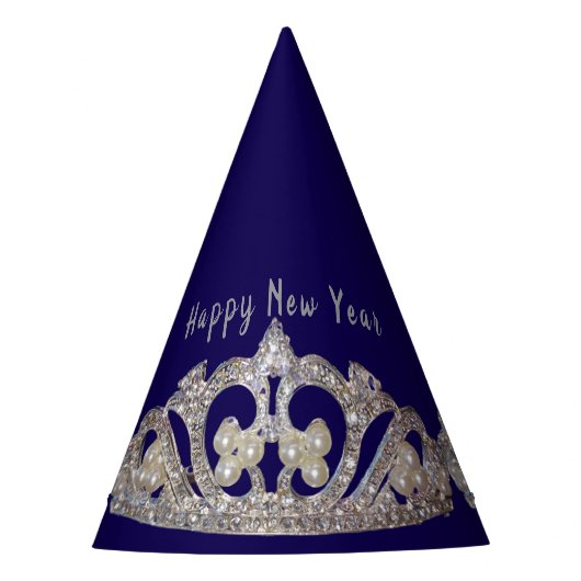Chapeaux De Fètes Tiara Print New Year Party Hat (Devant)