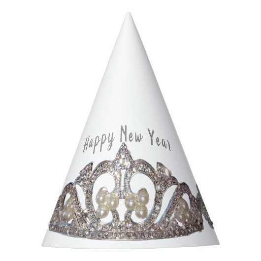 Chapeaux De Fètes Tiara Print New Year Party Hat (Devant)