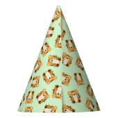 Chapeaux De Fètes Tiger Anniversaire Vert (Dos)