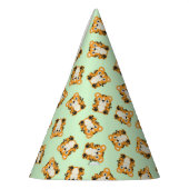 Chapeaux De Fètes Tiger Anniversaire Vert (Gauche)