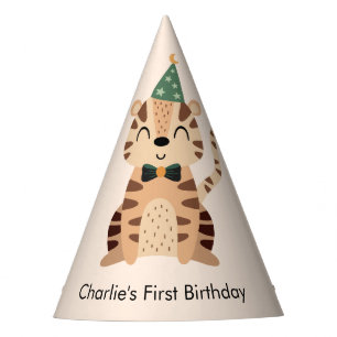 Chapeaux De Fètes Tigre animal de fête, Anniversaire