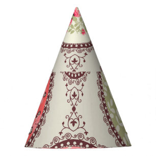 Chapeaux De Fètes Tissu vintage : Patchwork Design sans faille.