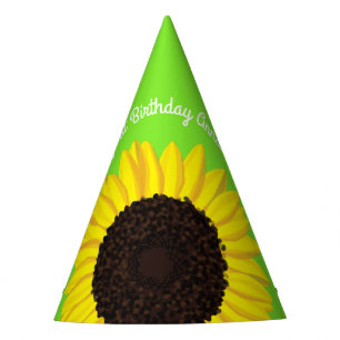 Chapeaux De Fètes Tournesol fête d'anniversaire