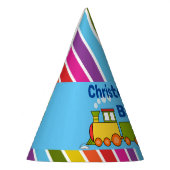 Chapeaux De Fètes Train Anniversaire personnalisé (Gauche)