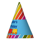 Chapeaux De Fètes Train Anniversaire personnalisé (Droite)
