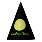 Chapeaux De Fètes Tranches de chaux (Devant)