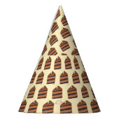 Chapeaux De Fètes Tranches de gâteau au chocolat (Gauche)