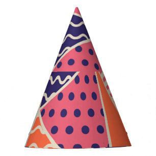 Chapeaux De Fètes Triangles Abstraits : Arrière - plan géométrique V