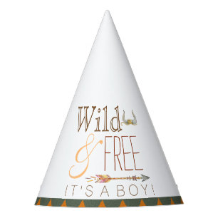 Chapeaux De Fètes Tribal son un baby shower de garçon