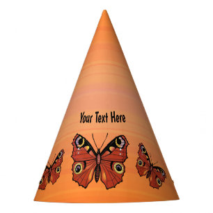 Chapeaux De Fètes Trois papillons Monarques Jolies marques Orange