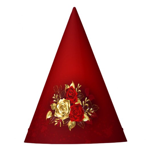 Chapeaux De Fètes Trois Roses de bijoux (Devant)
