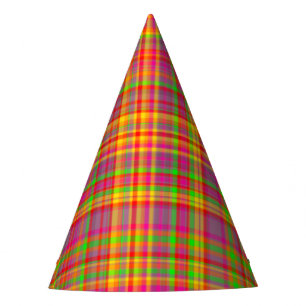 Chapeaux De Fètes Tutti Frutti PLAID 3 PAPIERS CASQUETTES