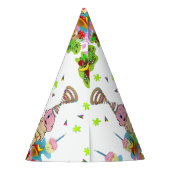 Chapeaux De Fètes Twin Cupcakes Happy Birthday Paper (Dos)