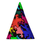 Chapeaux De Fètes Twirl coloré Abstrait / Papier (Droite)