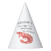 Chapeaux De Fètes Un anniversaire à la crevette (Devant)