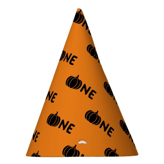 Chapeaux De Fètes Un Citrouille automne Halloween 1er anniversaire (Droite)