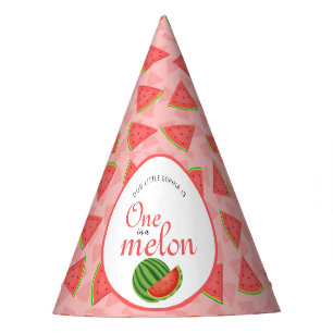Chapeaux De Fètes Un dans un melon 1er Birthday Watermelon