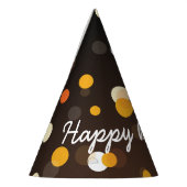 Chapeaux De Fètes Un joyeux anniversaire dans les parkles (Gauche)