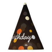 Chapeaux De Fètes Un joyeux anniversaire dans les parkles (Droite)