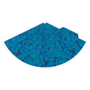 Chapeaux De Fètes Un papier d'emballage bleu avec un motif d'arts cr