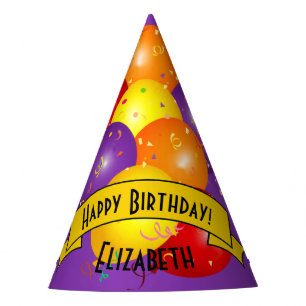 Chapeaux De Fètes Un paquet de ballon et anniversaire colorés de