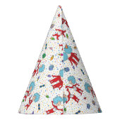 Chapeaux De Fètes Une chose deux Motif de fête (Dos)