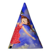 Chapeaux De Fètes Une joyeuse fille aux oiseaux (Droite)