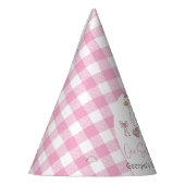 Chapeaux De Fètes Une oie sotte rose 1er anniversaire (Gauche)