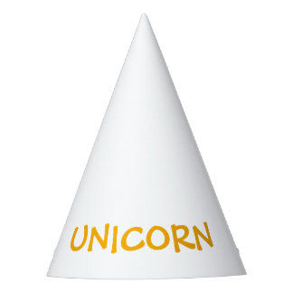 CHAPEAUX DE FÈTES UNICORN