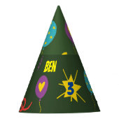 Chapeaux De Fètes Vaisselle de fête pour enfants Dinosaur (Devant)