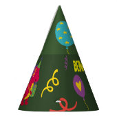 Chapeaux De Fètes Vaisselle de fête pour enfants Dinosaur (Gauche)