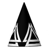 Chapeaux De Fètes Valknut Viking Triangle Art (Devant)