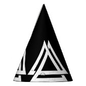 Chapeaux De Fètes Valknut Viking Triangle Art (Gauche)
