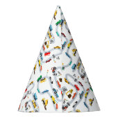 Chapeaux De Fètes Véhicules de transport Voitures arrêter la circula (Dos)