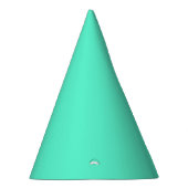 Chapeaux De Fètes Vert cyan néon solide (Droite)