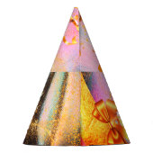 Chapeaux De Fètes Vibrant Casquettes or (Dos)