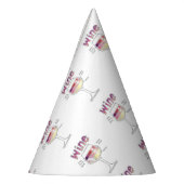 CHAPEAUX DE FÈTES VIN, PLUS DE VIN, BIEN PLUS DE VIN (Gauche)