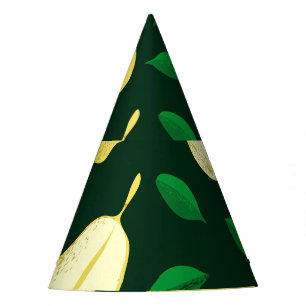 Chapeaux De Fètes Vintage Pear Botanique : Vert clair