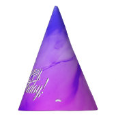 Chapeaux De Fètes Violet stratifié (Droite)