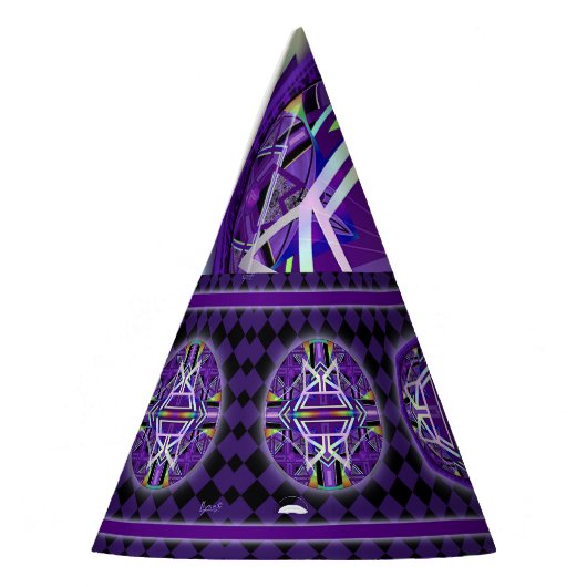 Chapeaux De Fètes Violet W3 (Gauche)