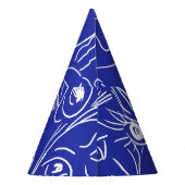 Chapeaux De Fètes Visage de beauté : dessin à une ligne. (Dos)